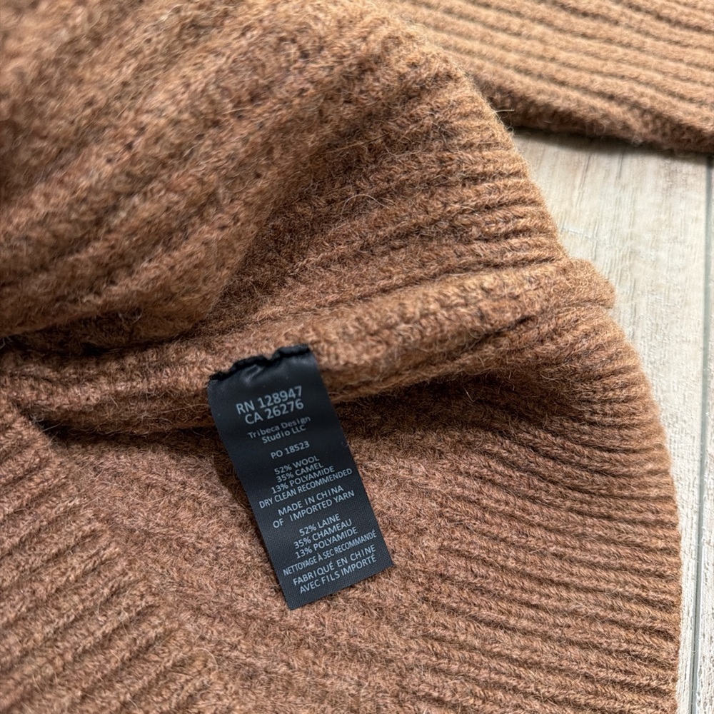 Nili Lotan Tessen ribbed knit wool cashmere blend cardigan - Picture 5 of 6